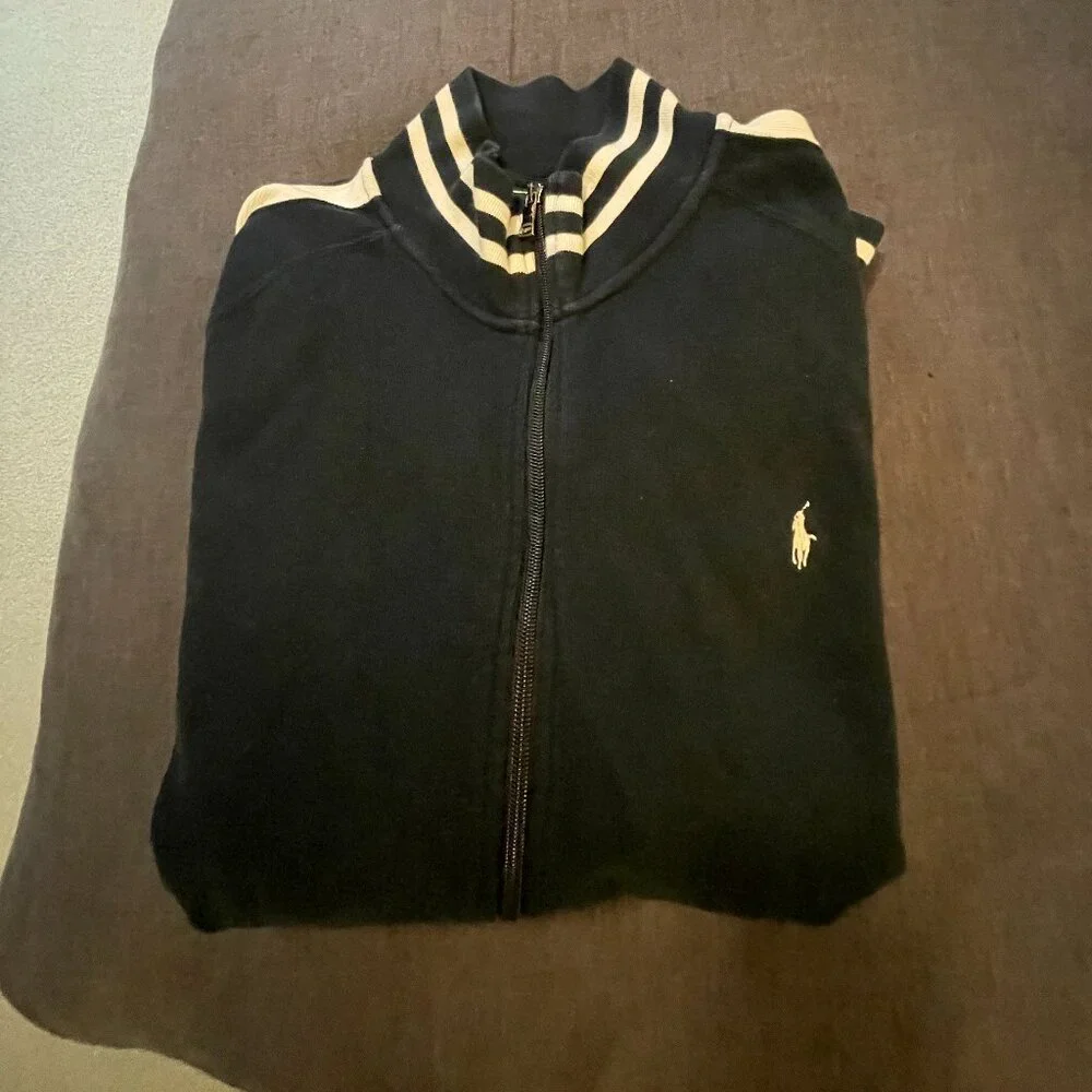 Polo Ralph Lauren Tracksuit Set Jacket and Pants Blue | XXL
